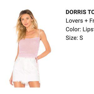 Polka-Dot Sheer Top